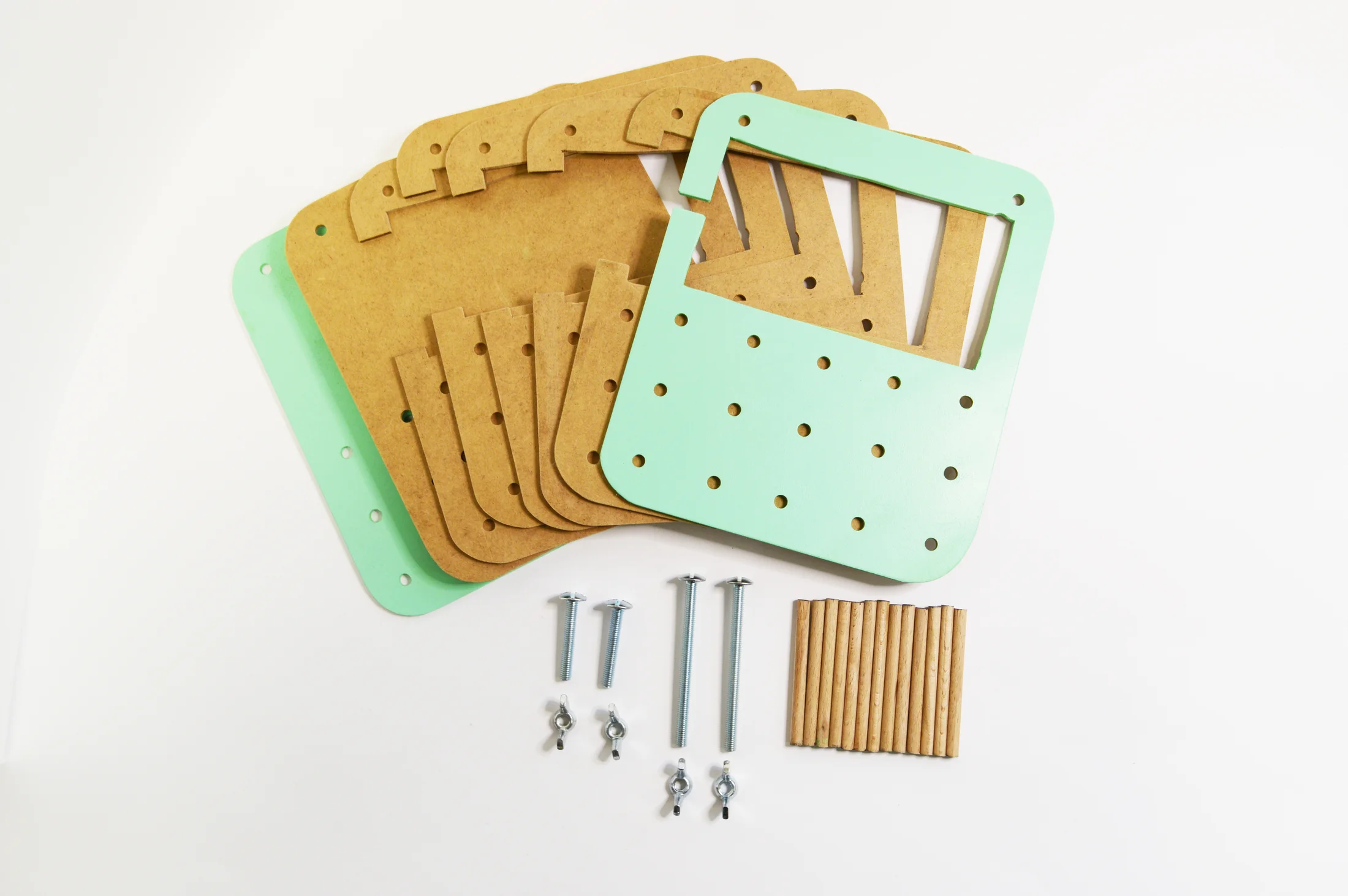 Les pièces de KIT avant assemblage